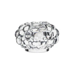 Orrefors Raspberry Telysholder