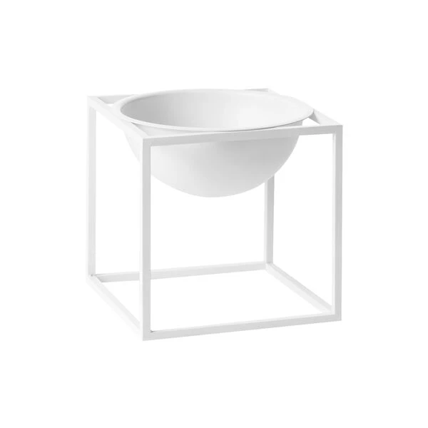 Kubus Skål, Hvit 3 Kubus Skål, Hvit