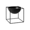 Kubus Skål, Svart -Skandinavisk Shop 900669155