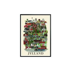 Jylland, Plakat -Skandinavisk Shop 900869168