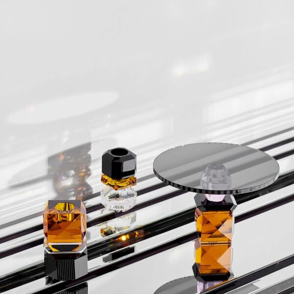 Phoenix Telysholder, Amber/clear/black 5 Phoenix Telysholder, Amber/clear/black - Bilde 3