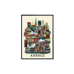 Aarhus Plakat -Skandinavisk Shop 900924343