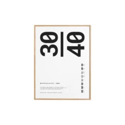 Ramme, Oak -Skandinavisk Shop 901047653