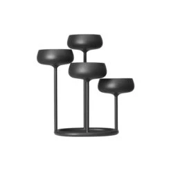 Iittala Nappula Kandelaber, Mørk Grå