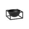 Kubus Bowl Centerpiece Liten, Sort -Skandinavisk Shop 901283903