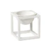 Kubus Bowl Mini, Hvit -Skandinavisk Shop 901286692