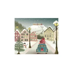 Let It Snow Plakat, 40x30 Cm