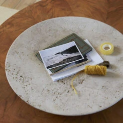 &Tradition Collect SC55 Fat, Unfilled Travertine -Skandinavisk Shop 901721396 M3