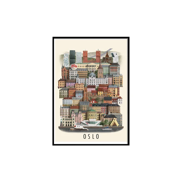 Oslo Plakat 3 Oslo Plakat