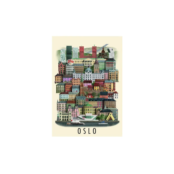 Oslo Plakat 4 Oslo Plakat - Bilde 2