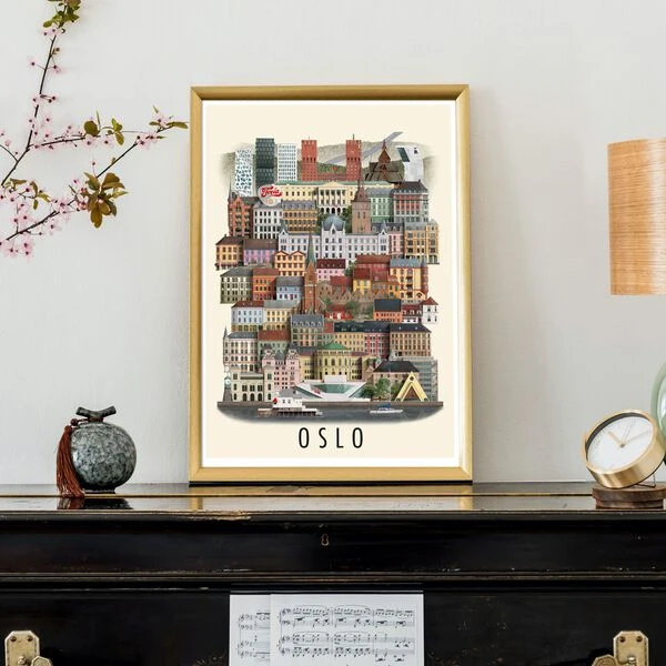 Oslo Plakat 6 Oslo Plakat - Bilde 4