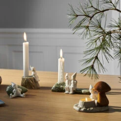 Kähler Christmas Tales Lysestake, Juleklem -Skandinavisk Shop 901907551 M1