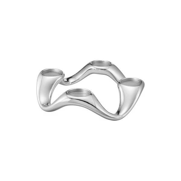 Georg Jensen Cobra Lysestake, Blokklys 3 Georg Jensen Cobra Lysestake, Blokklys