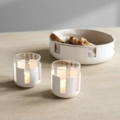 Stelton Luna Telysholder, Soft White -Skandinavisk Shop 902257497 2