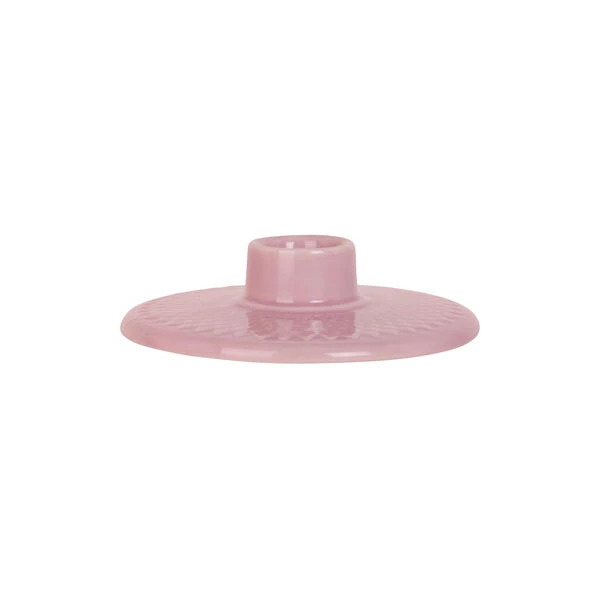 Lyngby Porcelæn Rhombe Color Kronelysestake, Rosa 3 Lyngby Porcelæn Rhombe Color Kronelysestake, Rosa