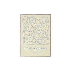 Flores Nocturnas 01 Poster