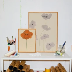 Orange Vallmo Poster 7 Orange Vallmo Poster -Skandinavisk Shop 902279654 M3