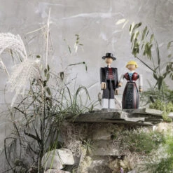 Norsk Bunad Kvinne, Sort/rød/hvit -Skandinavisk Shop 902362871 M2