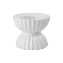 Lyngby Porcelæn Lyngby Tura Telyslykt, Hvit