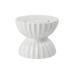 Lyngby Porcelæn Lyngby Tura Telyslykt, Hvit -Skandinavisk Shop 902362907 1